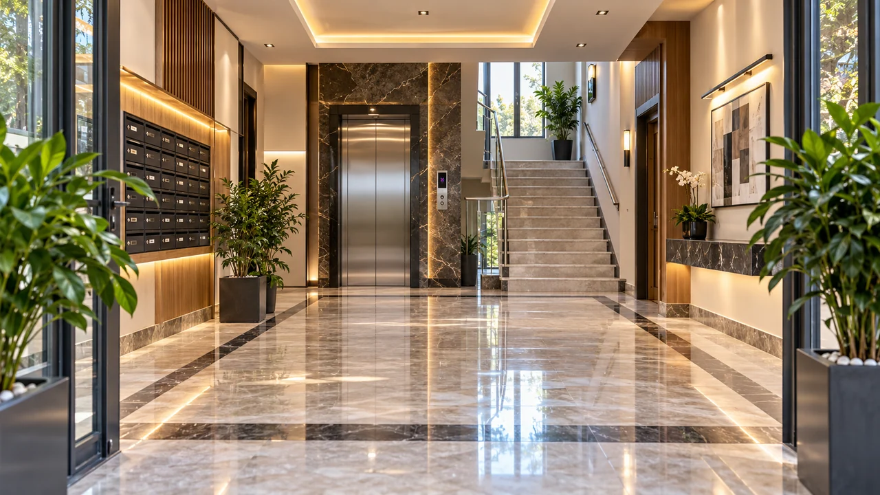 Apartman temizliği hizmet alanı