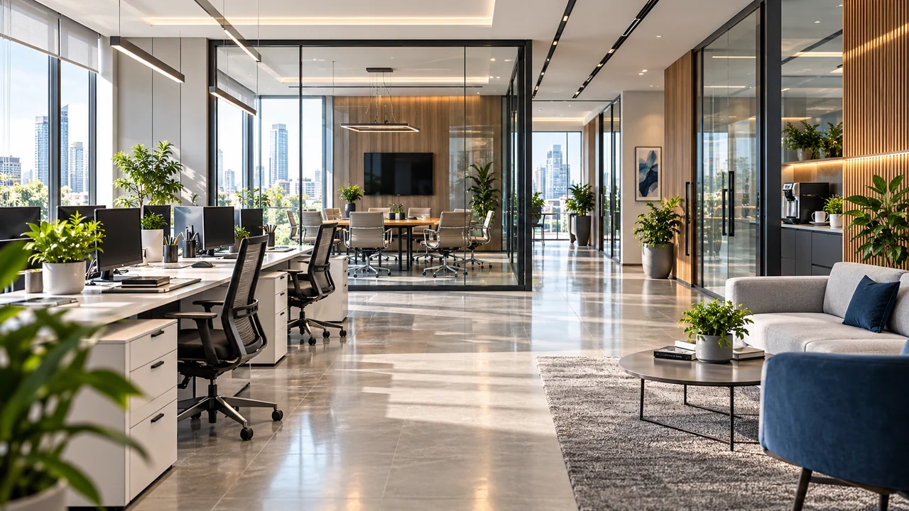 Ofis temizliği hizmet alanı